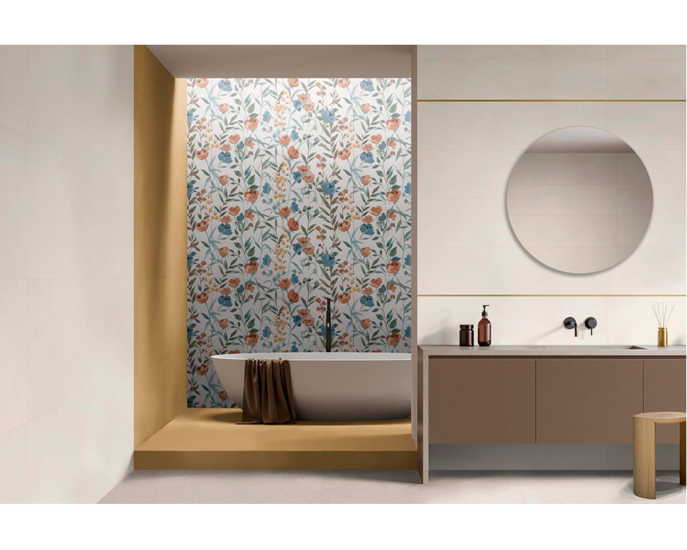 Pavimento Decora bianco mate 60x120
