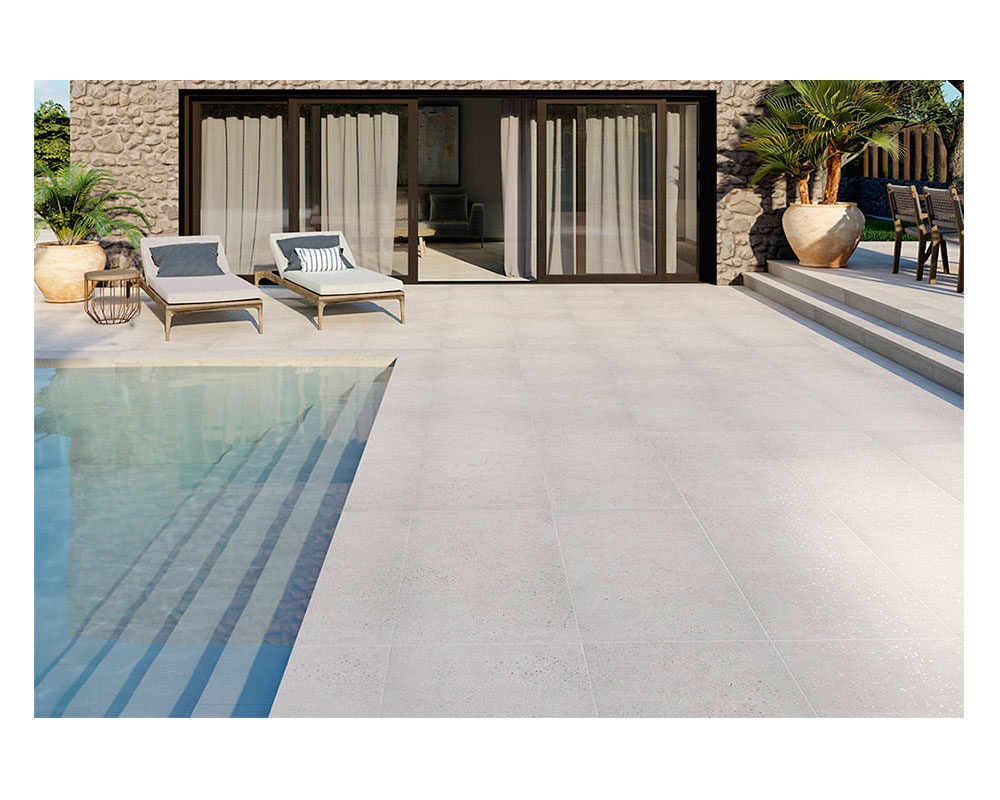 Pavimento Posets blanco mate 60x120